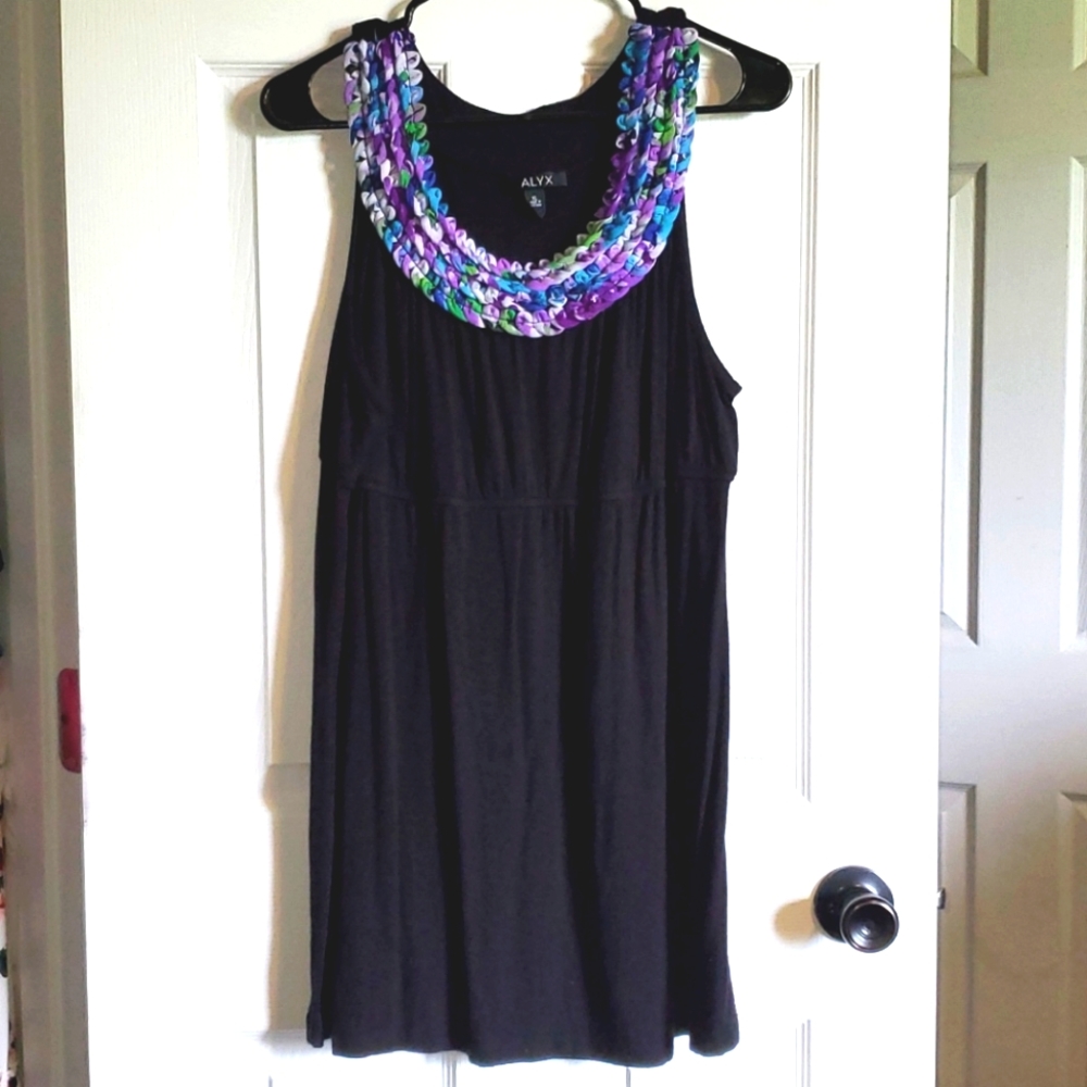 ALYX Womens XL Black Blouse
